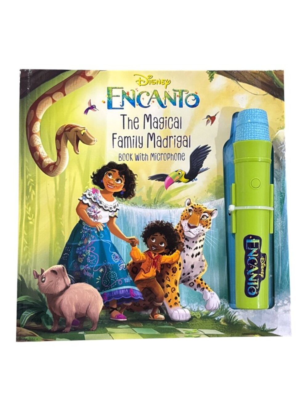 Disney Encanto The Magical Family Madrigal Book With Microphone